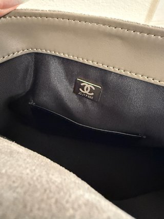 Bolso Chanel Negro y Gris