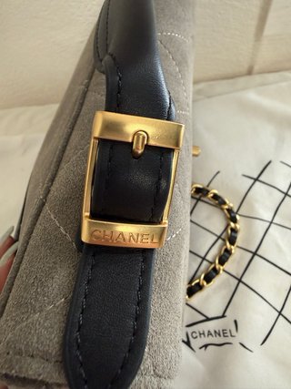Bolso Chanel Negro y Gris