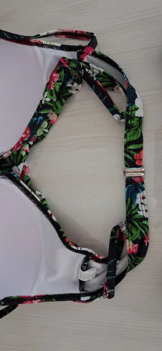 Bikini Talle Alto Estampado Tropical