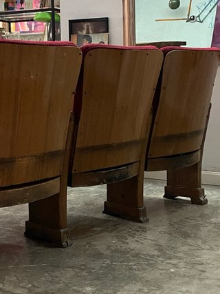 Butacas de cine vintage años 60 Se venden por unid