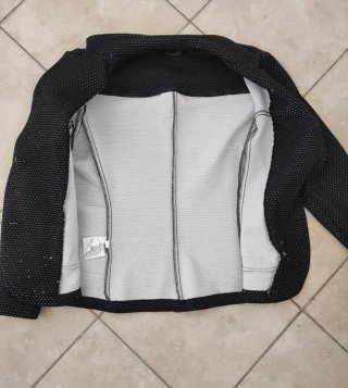 Giacca Blazer Rinascimento jacquard bianco e nero