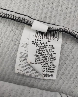 Giacca Blazer Rinascimento jacquard bianco e nero