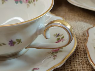 Tazas de Té Rosenthal Viktoria Porcelana