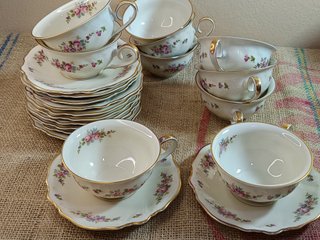 Tazas de Té Rosenthal Viktoria Porcelana