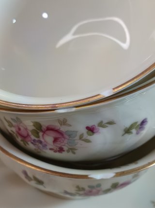 Tazas de Té Rosenthal Viktoria Porcelana