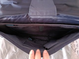 Maletín Piel Piquadro Azul/ Petróleo con funda