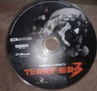 Terrifier 3 4K UHD Blu-ray con slipcover