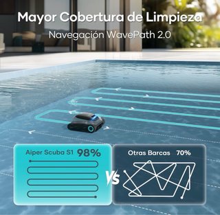 Robot Limpiafondos Aiper Scuba S1 SIN ABRIR