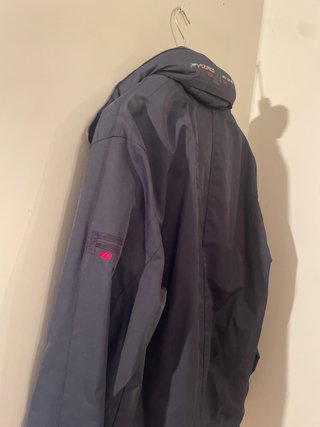 Chaqueta fyord Impermeable Azul con Capucha