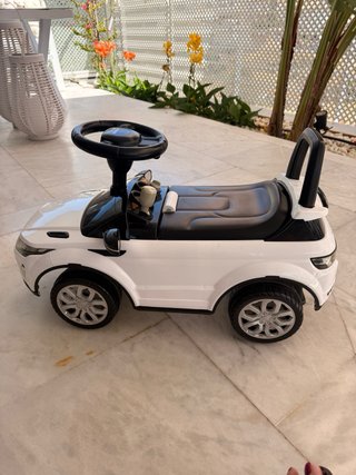 Coche de arrastre Land Rover Blanco