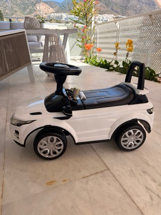 Coche de arrastre Land Rover Blanco