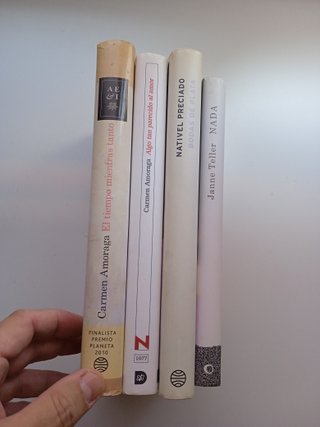 Lote de 4 novelas escritas por mujeres