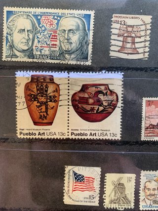 Lote Sellos USA Estados Unidos