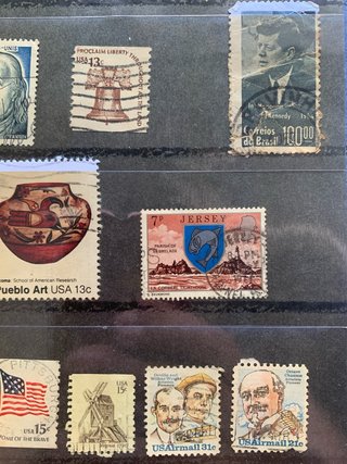 Lote Sellos USA Estados Unidos