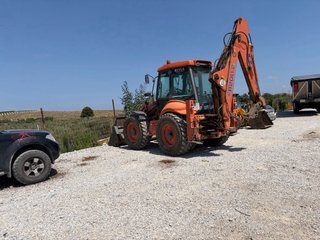 Retro Retroexcavadora Fiat Hitachi fb200.2