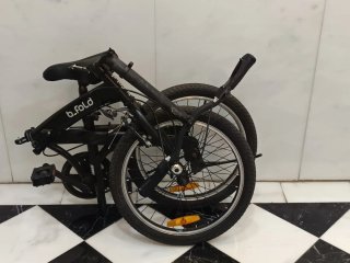 Bicicleta plegable B-fold Bici Decathlon