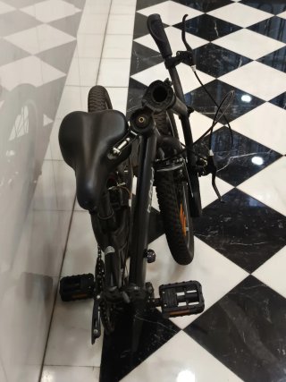Bicicleta plegable B-fold Bici Decathlon