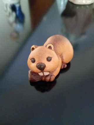 Mini Castoro "Bruno" della Thun ( 7,5 cm )