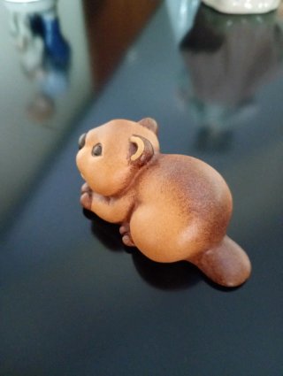 Mini Castoro "Bruno" della Thun ( 7,5 cm )