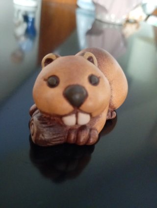Mini Castoro "Bruno" della Thun ( 7,5 cm )