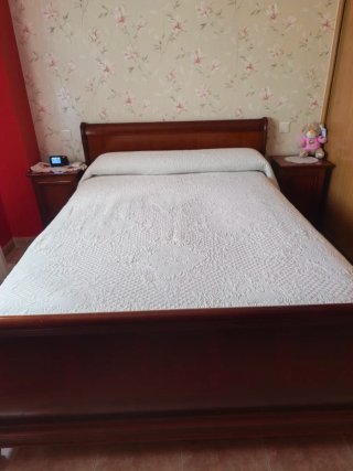Dormitorio completo con colchón