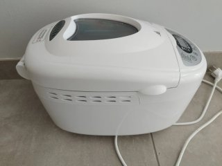 Cubeta y amasadores panificadora