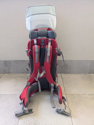 Mochila Portabebés Montaña Roja