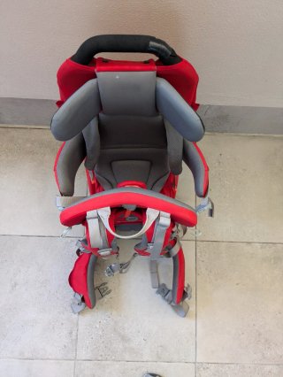 Mochila Portabebés Montaña Roja
