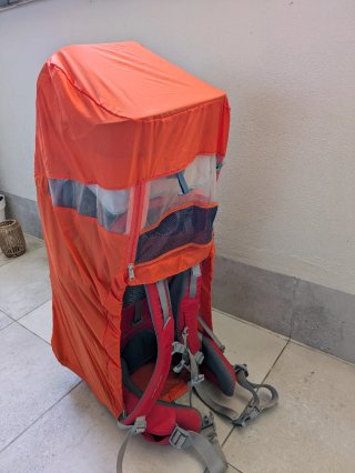 Mochila Portabebés Montaña Roja