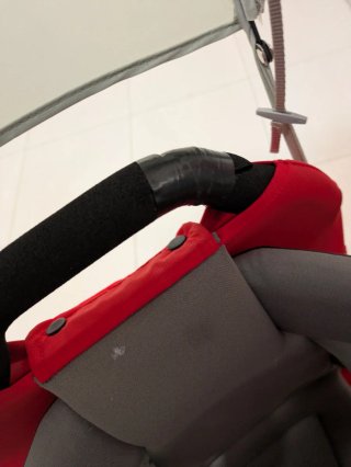 Mochila Portabebés Montaña Roja