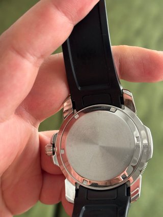 Reloj Citizen Automático Deportivo Negro/Plata