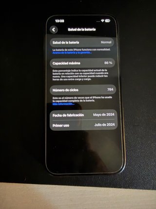 iPhone 15 Negro 128GB