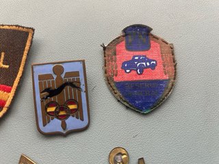 Lote Insignias Antiguas Policía