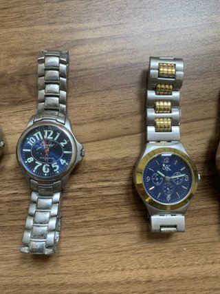 Lotto 6 Orologi da Polso Vintage/Usati Uomo & Donn