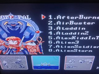 Cartucho Mega Drive 196 en 1