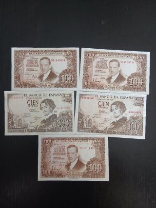 Lote 70 Billetes Españoles - Colección Variada
