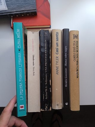 Lote de 6 novelas