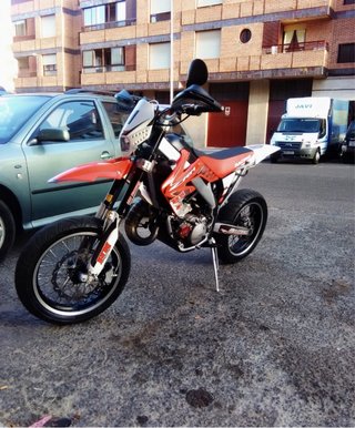 Honda Cr 125 Derrapage Supermotard