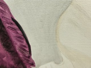 Dipinto olio su tela tulipani