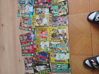 Colección cromos liga fútbol 2-3 años