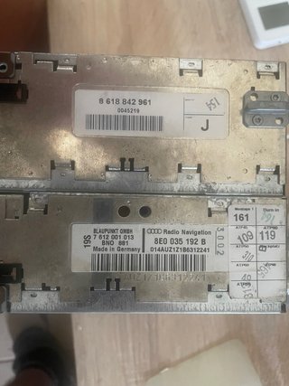Pantalla navegation plus audi a4 b6