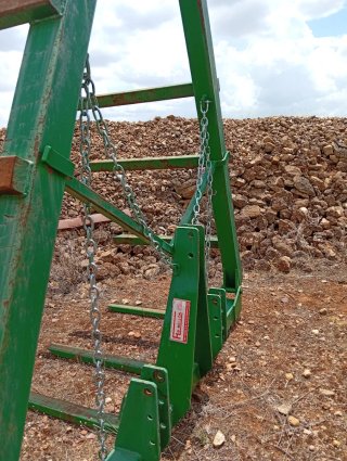 Portapalets plegable para tractor