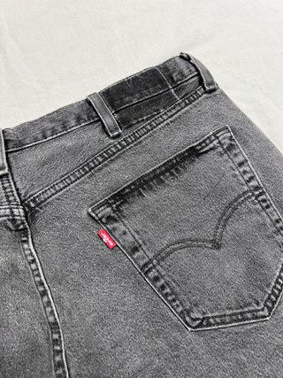 Levi's 501 Shorts Vintage Nero Grigio