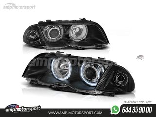 FAROS DELANTEROS OJOS DE ANGEL CCFL PARA BMW SERIE 3 E46 / BERLINA / TOURING