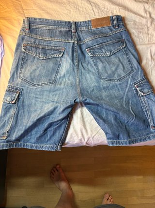 Bermuda vaquera cargo Studio Classics hombre