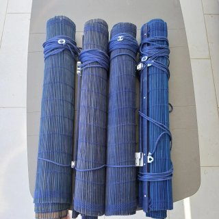 4 Persiane Arrotolabili Blu