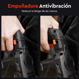 Martillo Perforador SDS Plus 20V 4J + Batería 4Ah