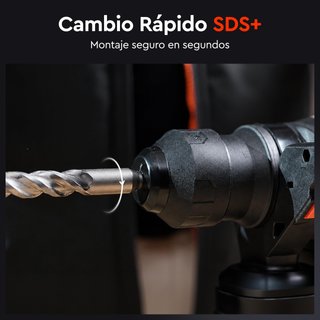 Martillo Perforador SDS Plus 20V 4J + Batería 4Ah