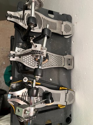 3 Pedales Bombo Batería Mapex