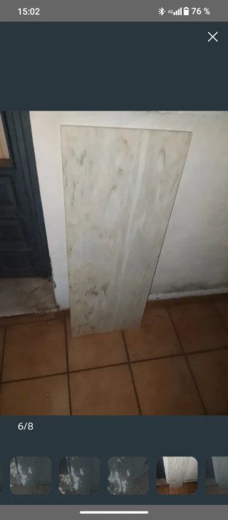 Placa de mármol 106x41 cm